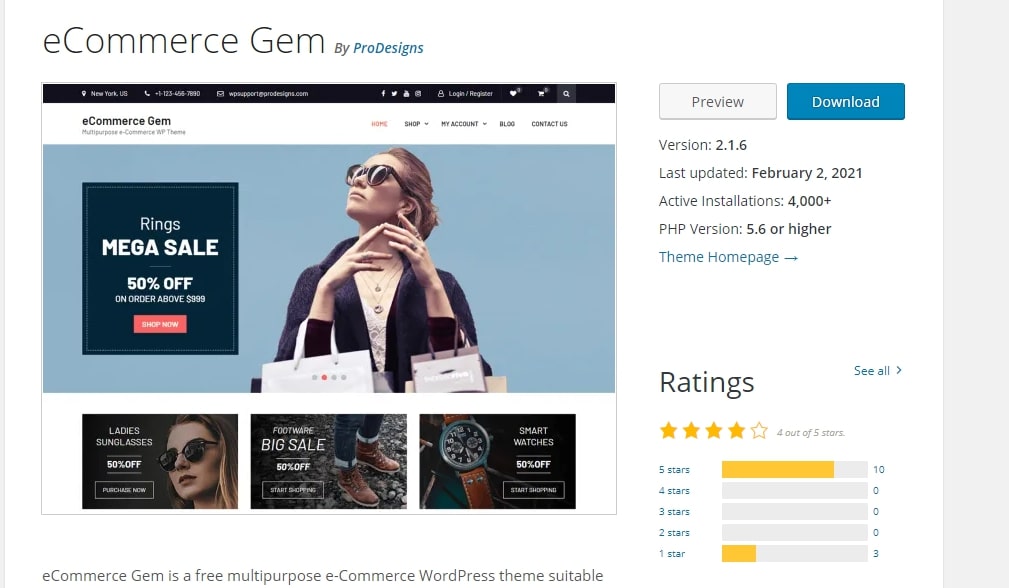 The Best 17 Free Woocommerce Themes for 2021